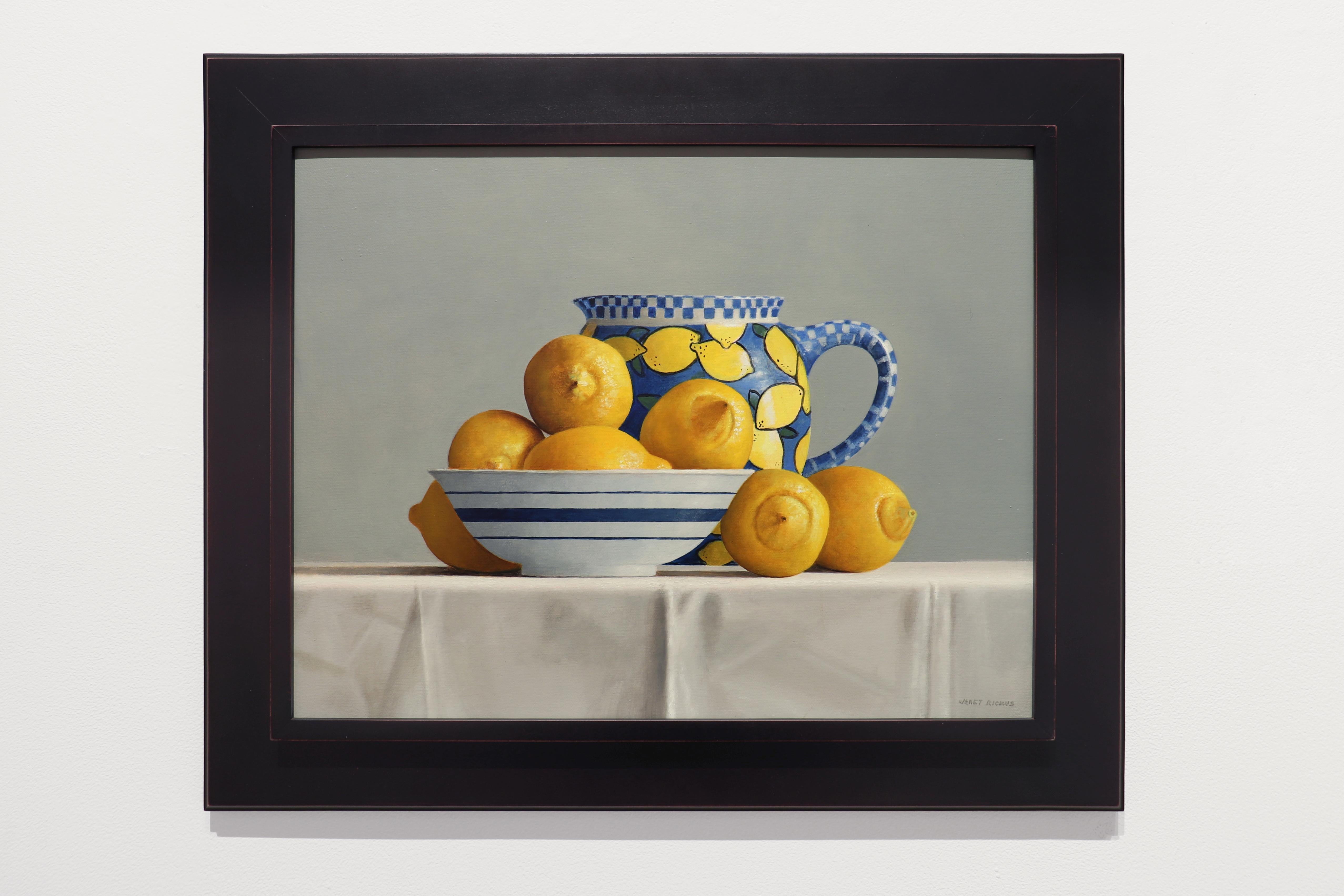 Lemons! - Painting by Janet Rickus