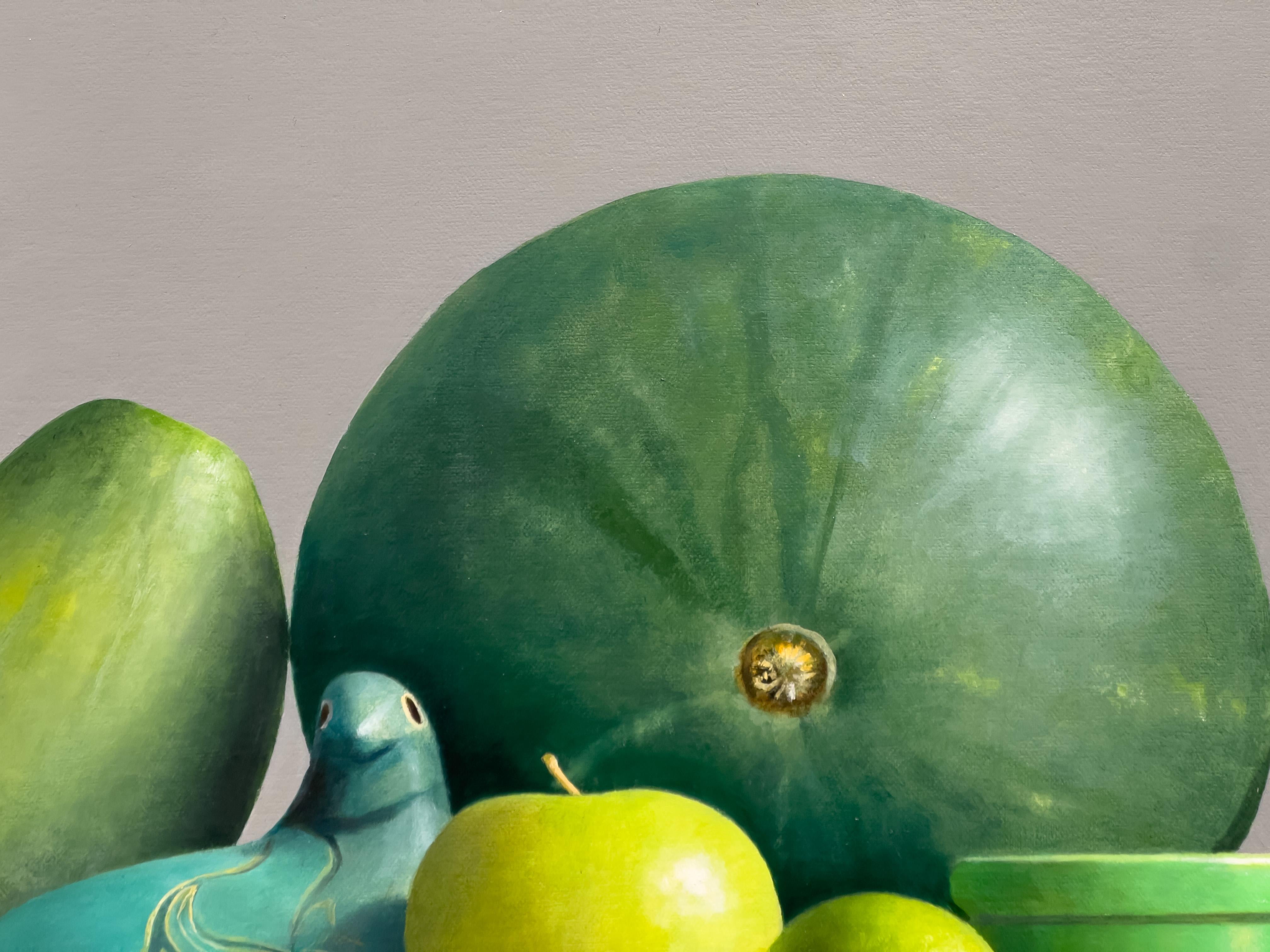 SER VERDE II - Realismo contemporáneo / Naturaleza muerta / Fruta 1