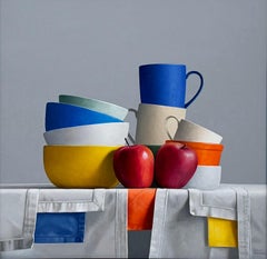 ENSEMBLE DOPPIO - Natura morta / Realismo / Colori primari