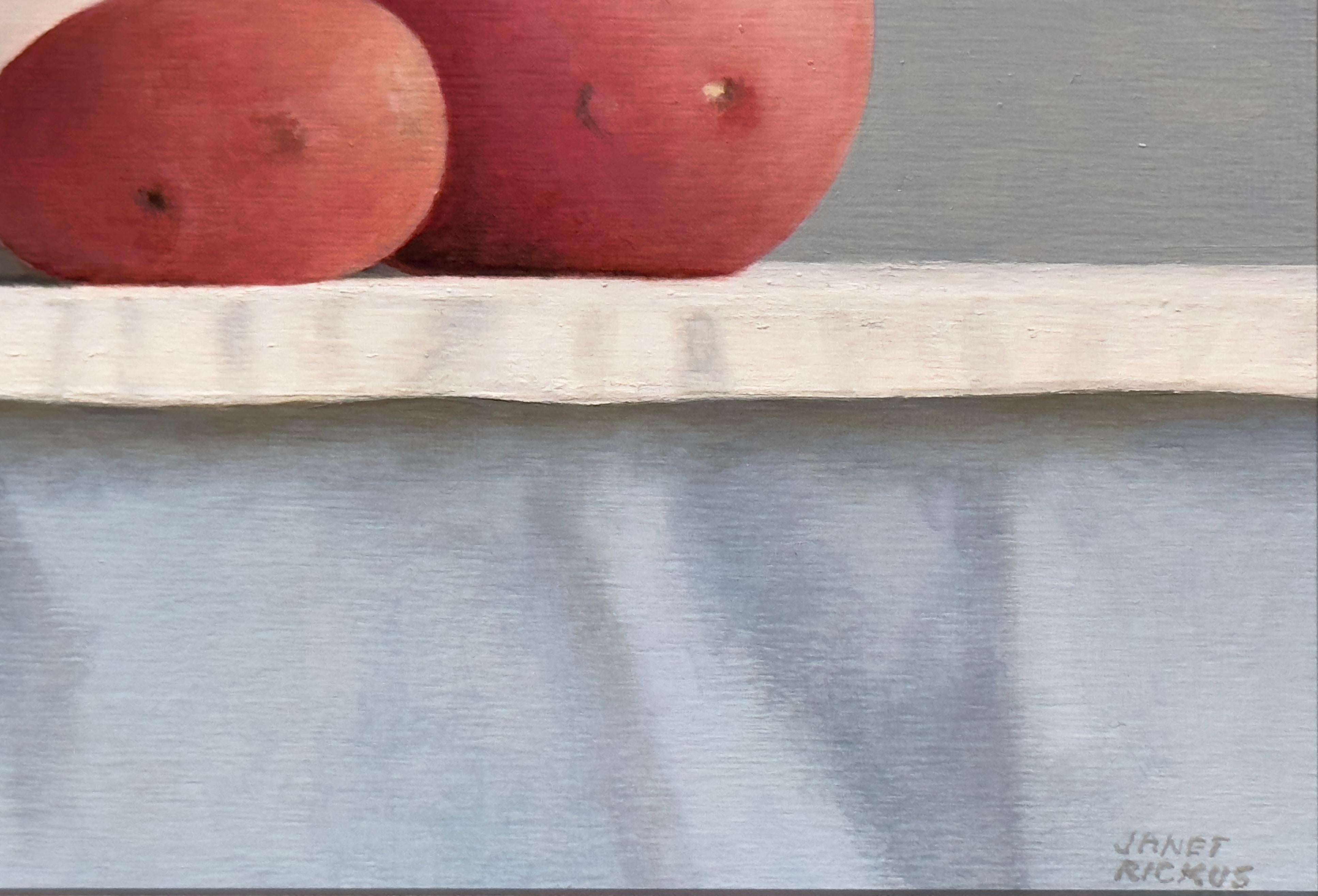 ROSE-RIMMED - Realism / Contemporary Kitchen Still Life / Potatoes For Sale 3
