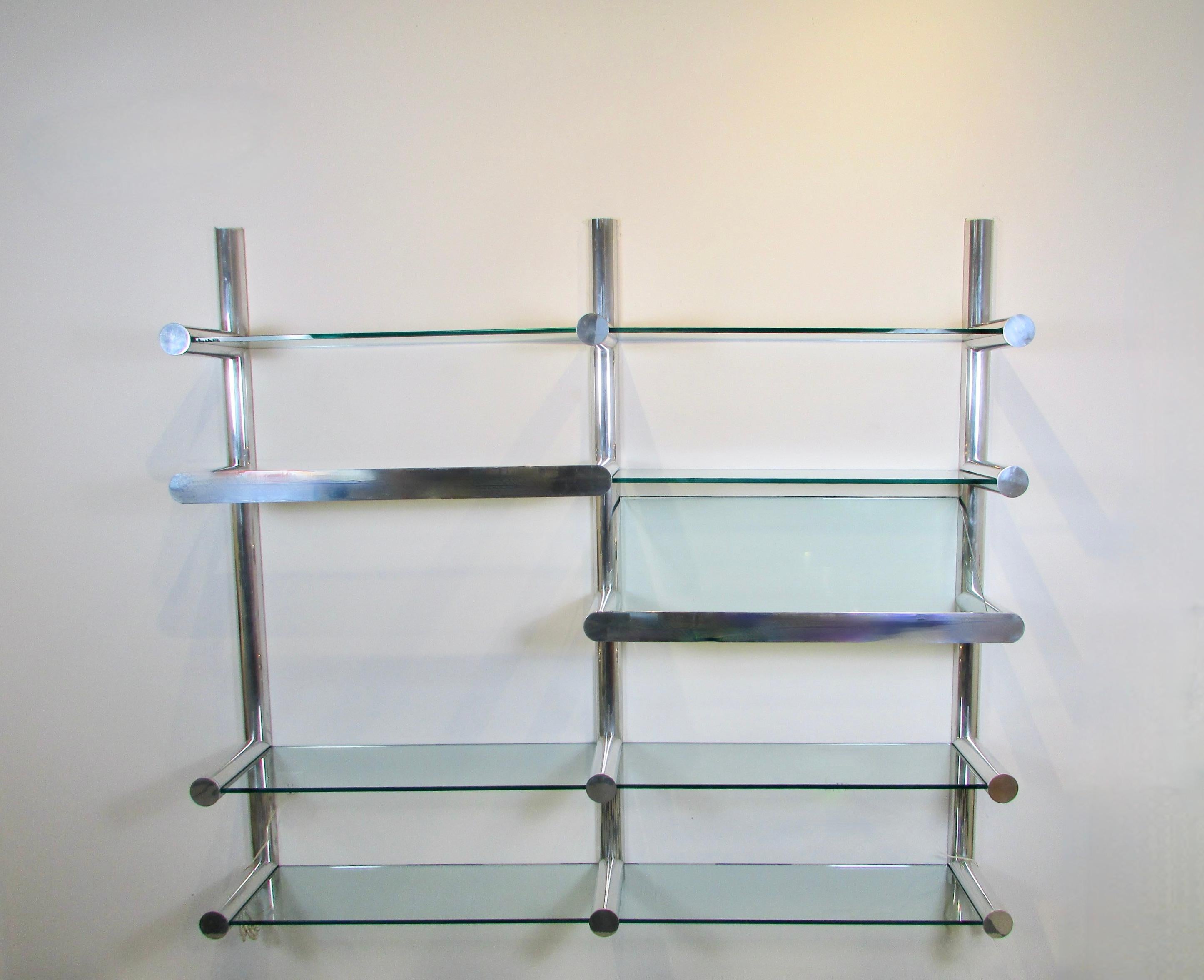 wall mounted shelving system