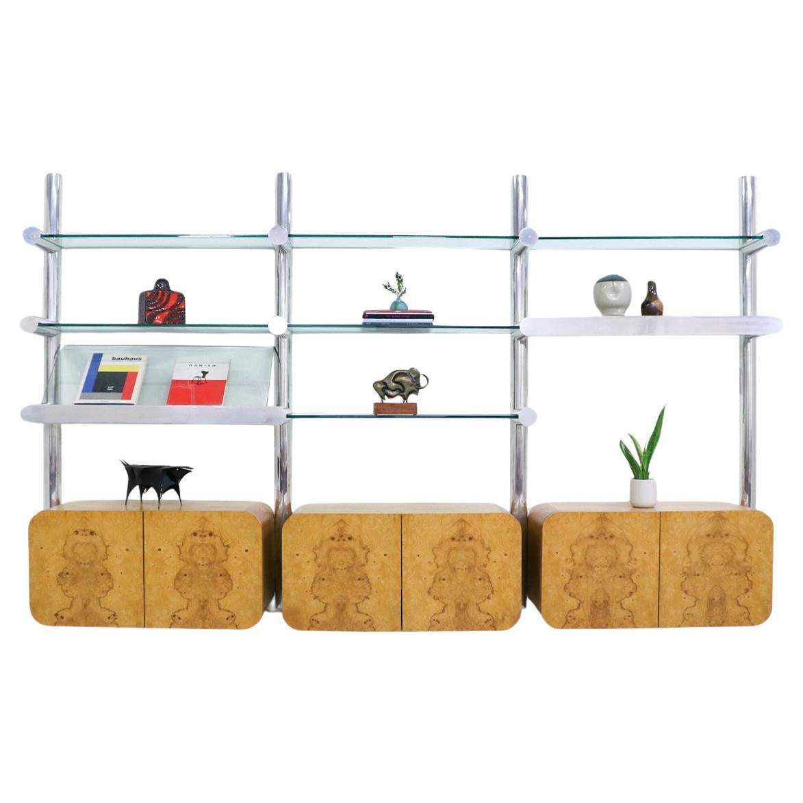  Expertly Restored - Janet Schwietzer "Obra" Wall Unit for Pace Collection