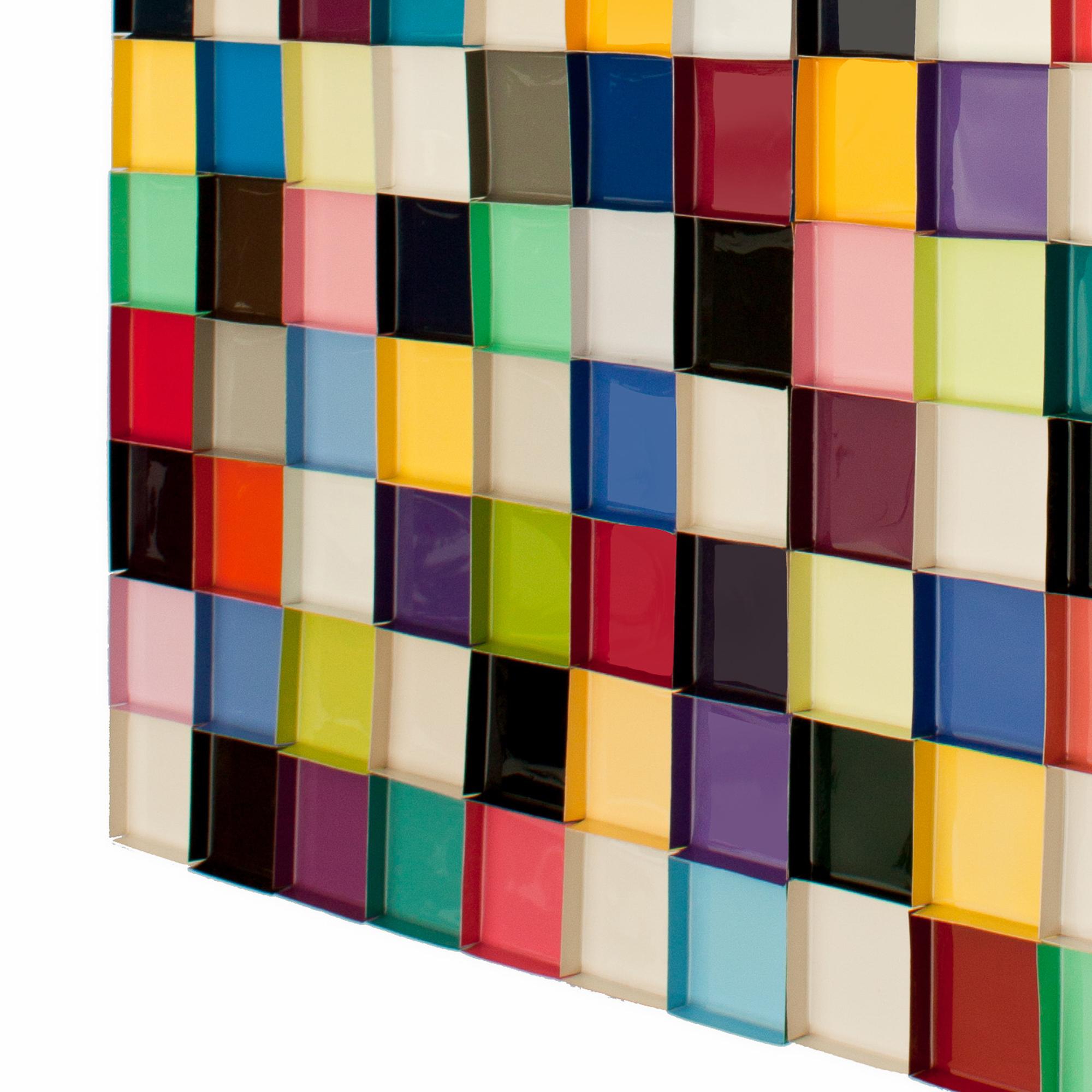 Arte de pared geométrico de un panel 