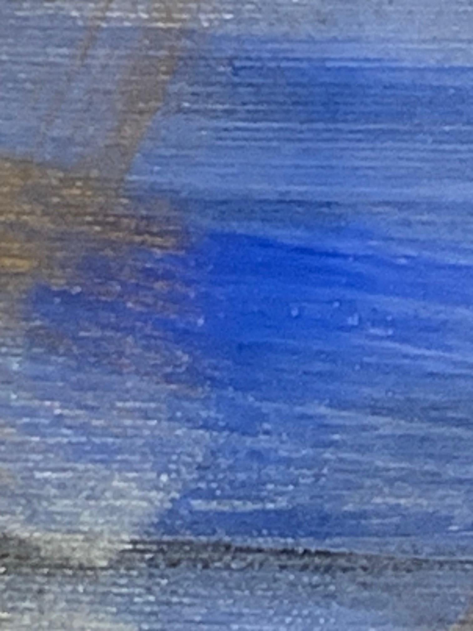 Light Comes Through 20 X 30 - Abstract Expressionist Painting by Janet Slom