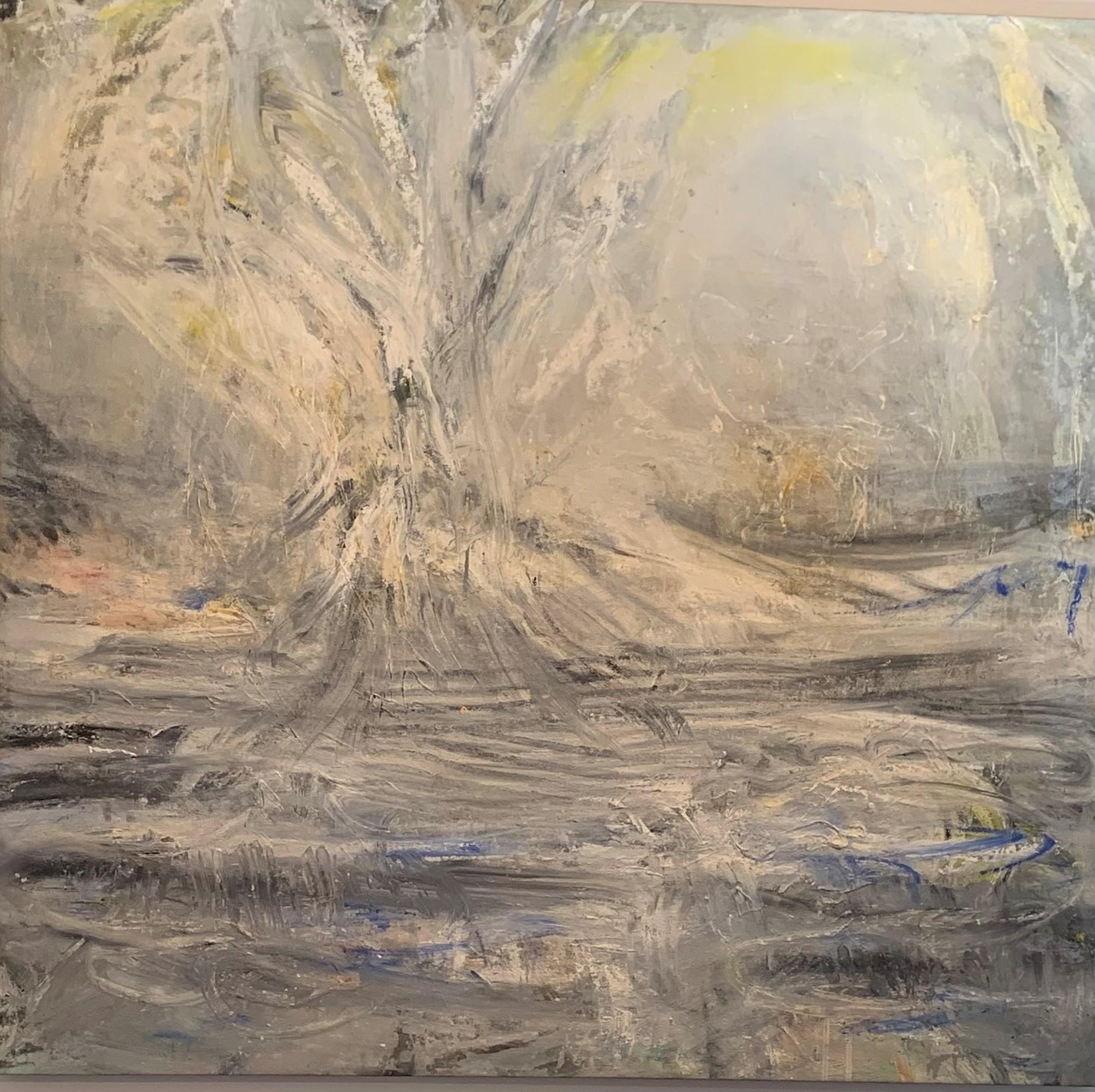Abstract Painting di Janet Slom - La foresta incantata   60 X 60