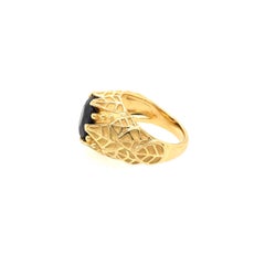 Janet Yaseen Gold and Iolite Ring