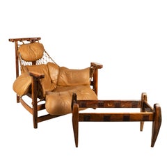 Jangada Sessel/Loungesessel mit Ottomane