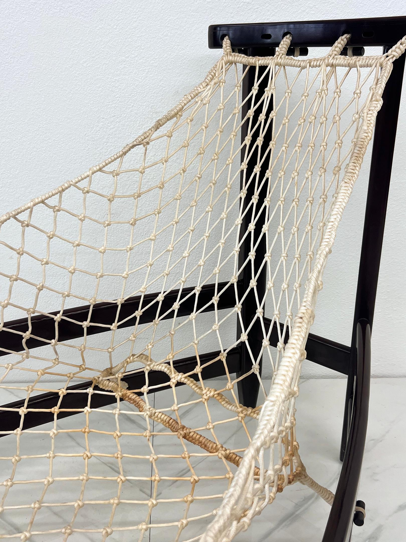 Mid-20th Century Jangada Chair by Jean Gillon, 1960's, Brazilian Modern For Sale
