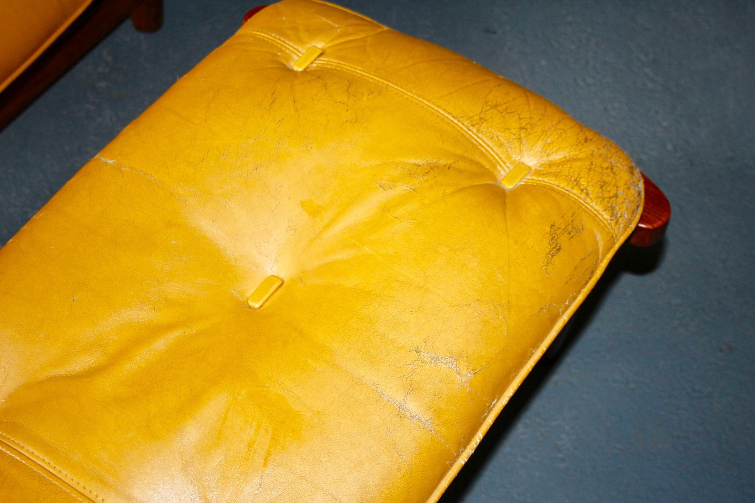 Jangada Jacaranda Lounge Chair, Ottoman, Jean Gillon Italma Wood Art Brazil 1968 6