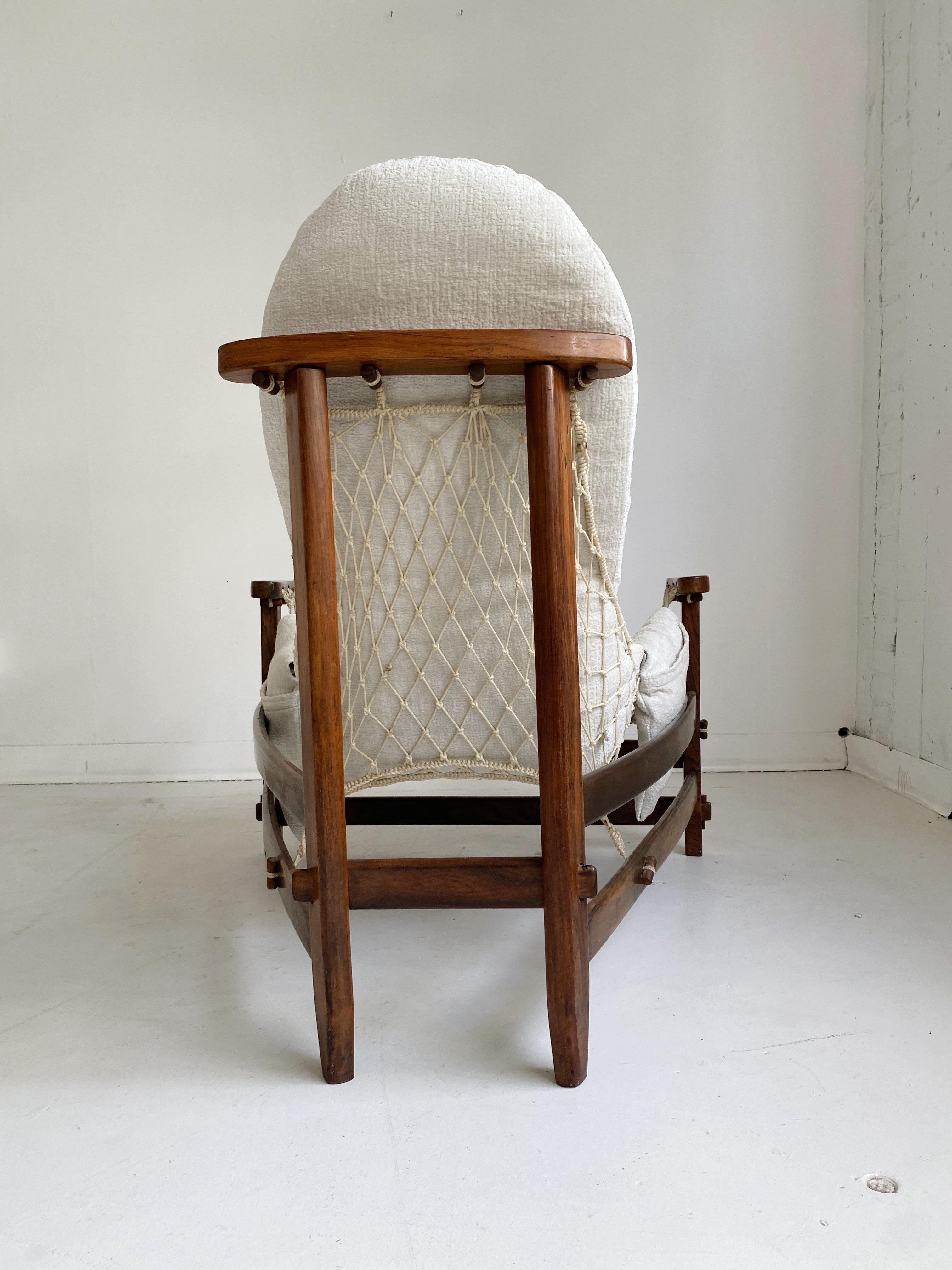 Mid-Century Modern Jangada Lounge Chair by Jean Gillon, 60's