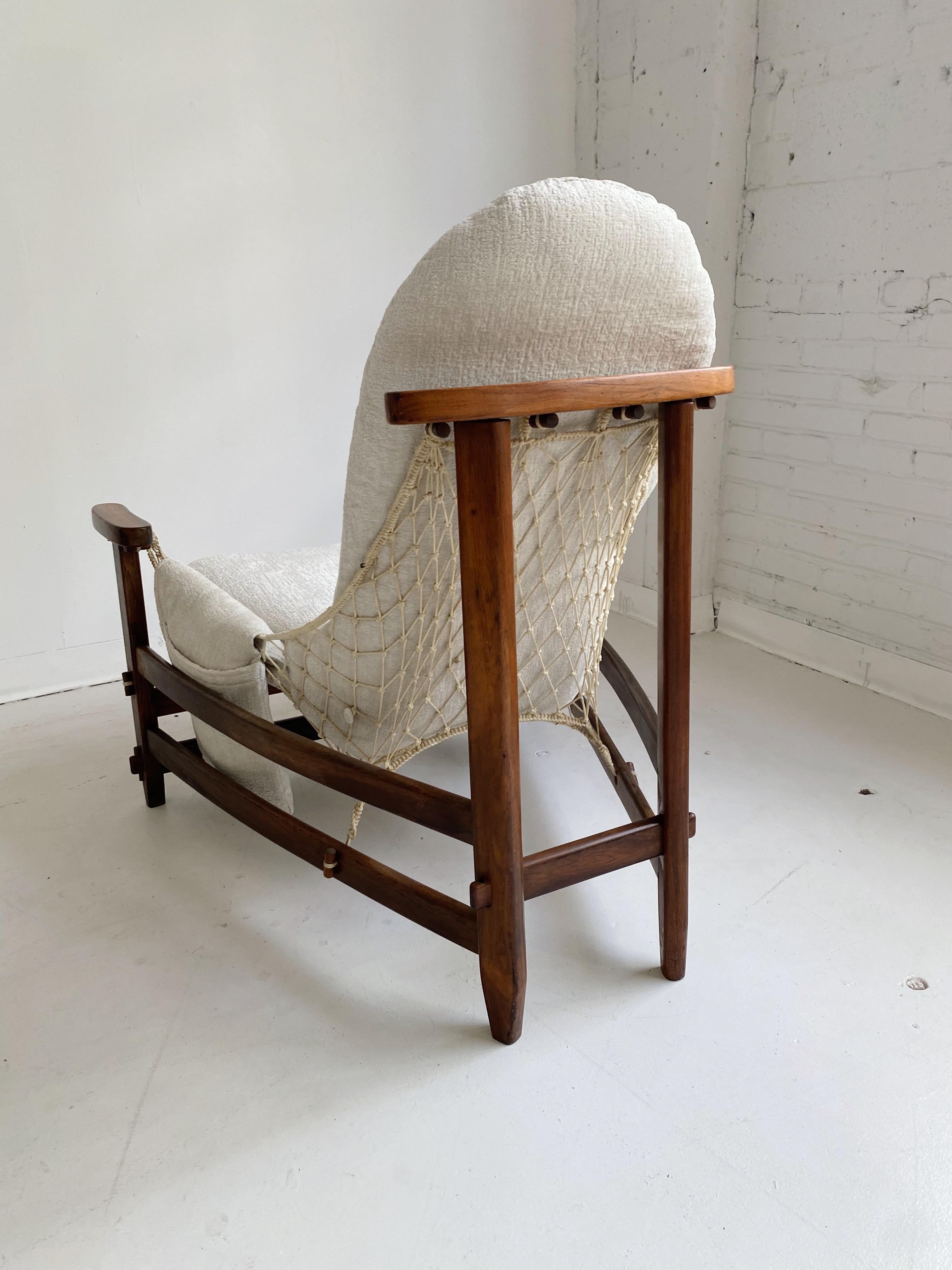 Jangada Lounge Chair by Jean Gillon, 60's In Good Condition In Outremont, QC