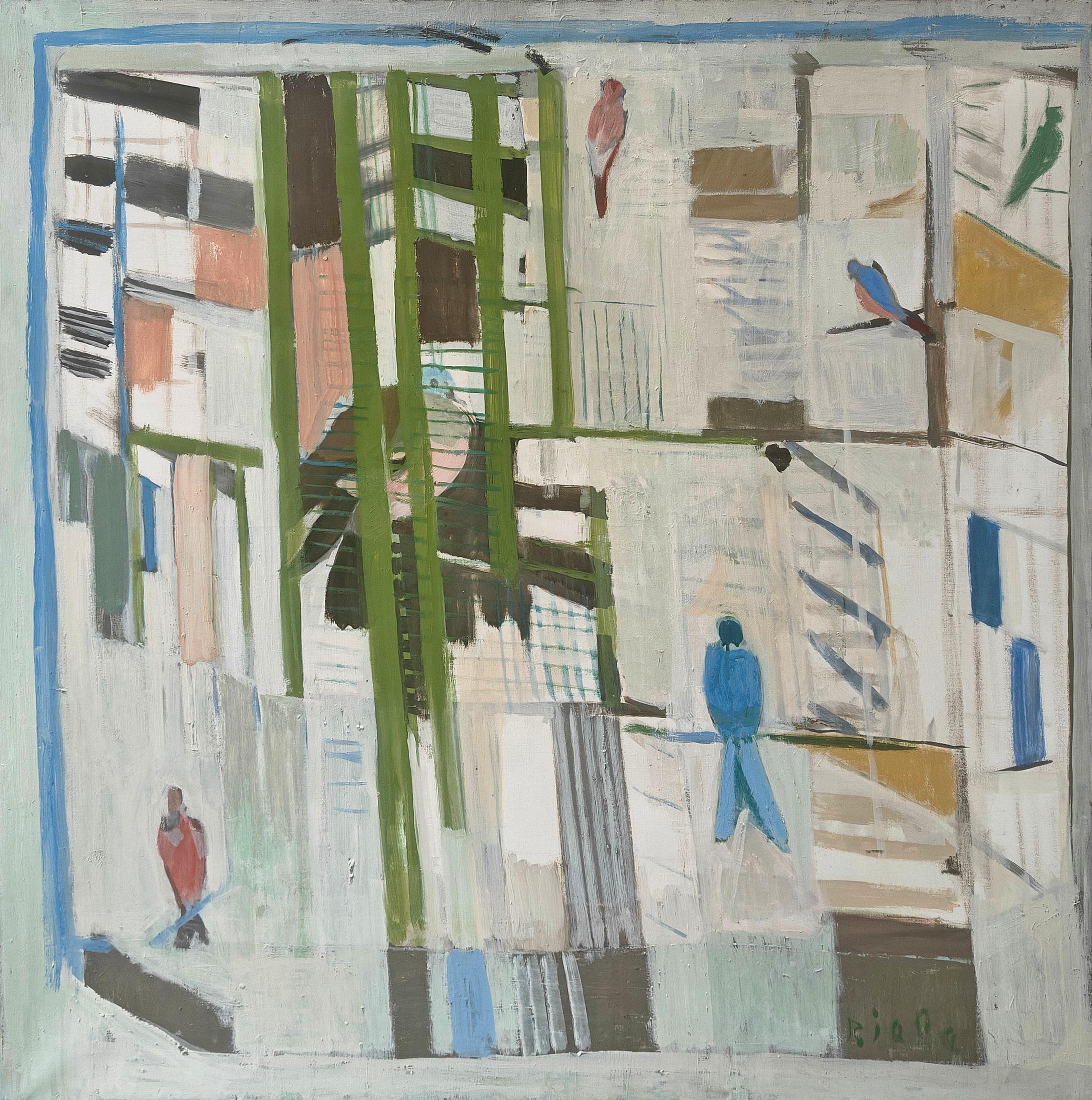 Janice Biala
Composition aux oiseaux (Composition with birds), circa 1983
Signed lower right
Oil on canvas
39 3/8 x 39 3/8 inches

Provenance
Pierre Cardin, Paris
Estate of the above


Janice Biala was a Polish-American artist celebrated in France