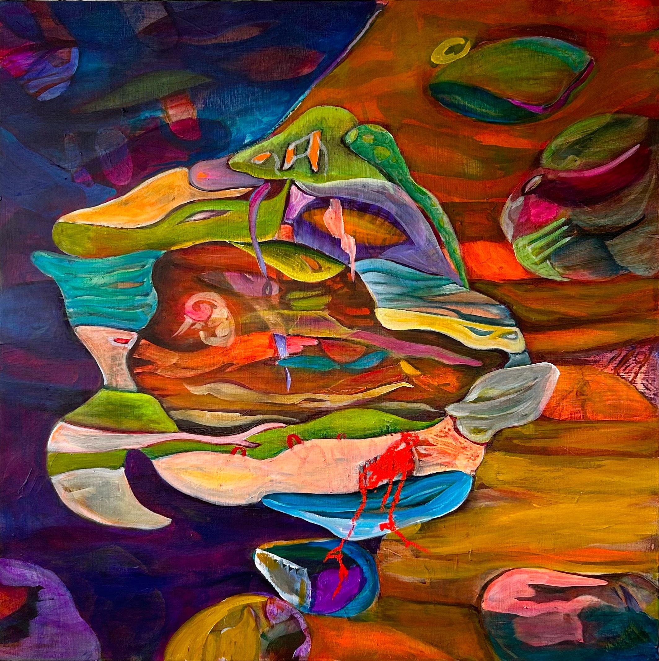 Luscious II - Painting by Janice Freeman
