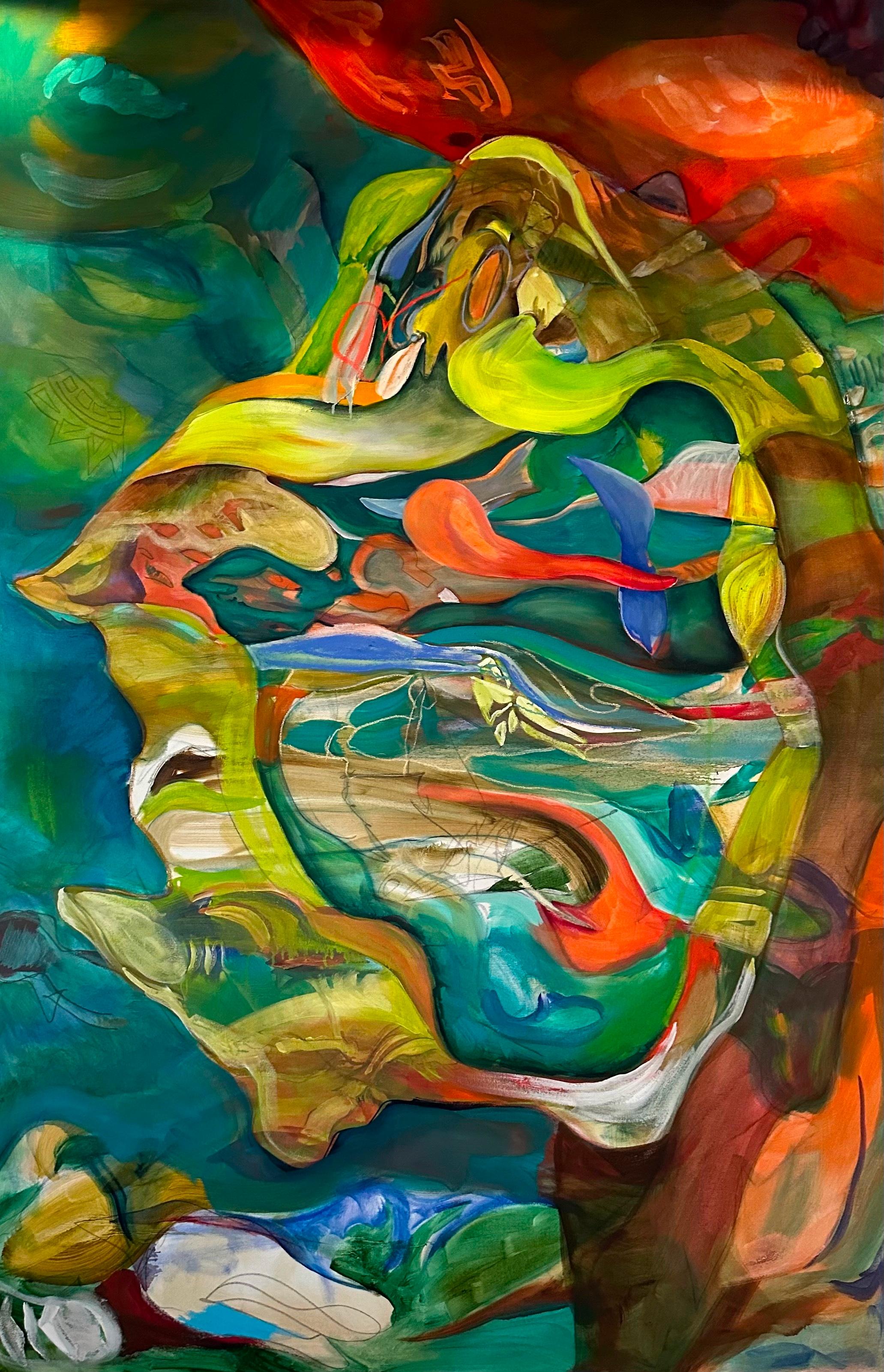 Portal III - Painting by Janice Freeman