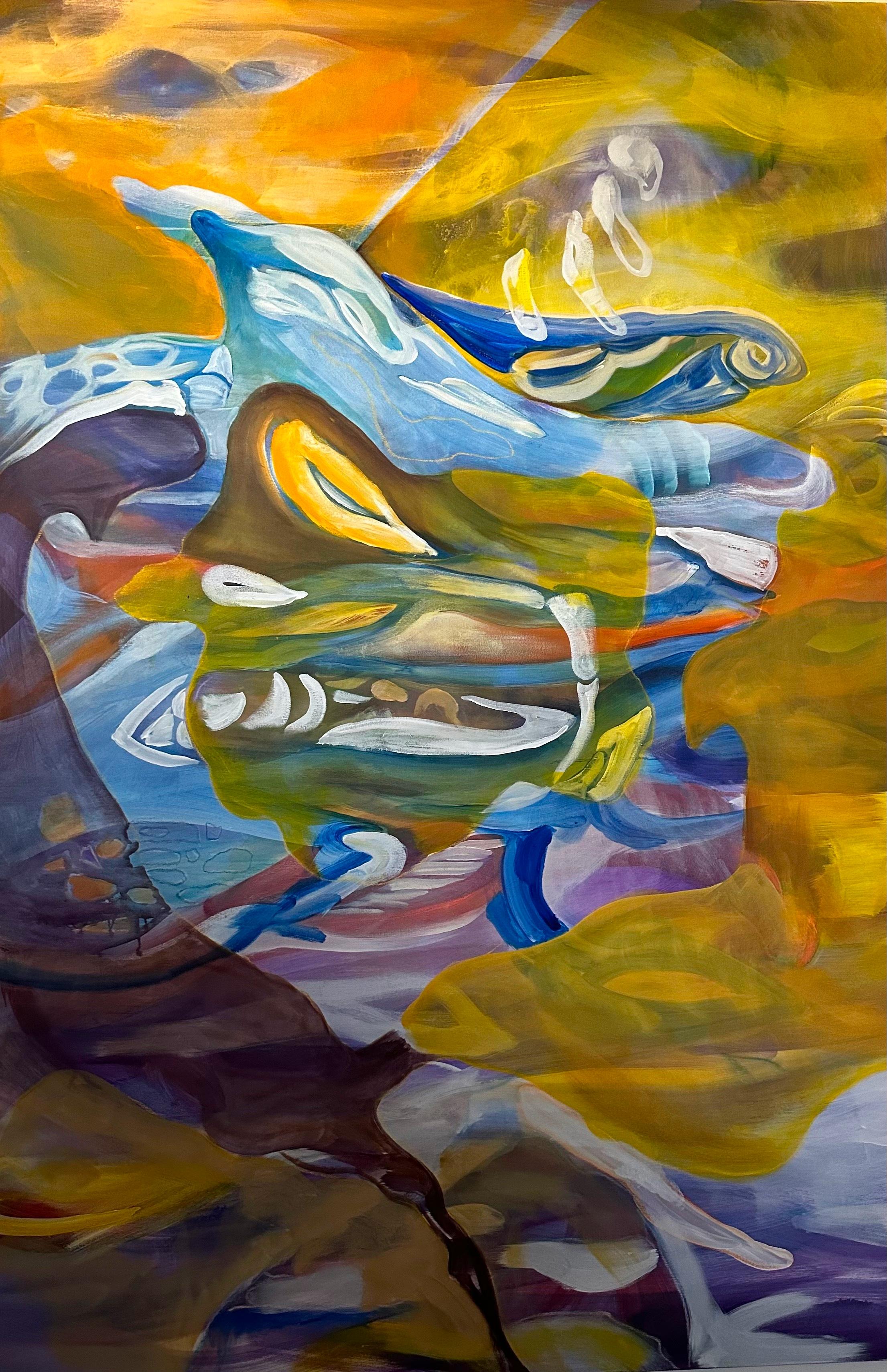 Portal IV - Painting by Janice Freeman