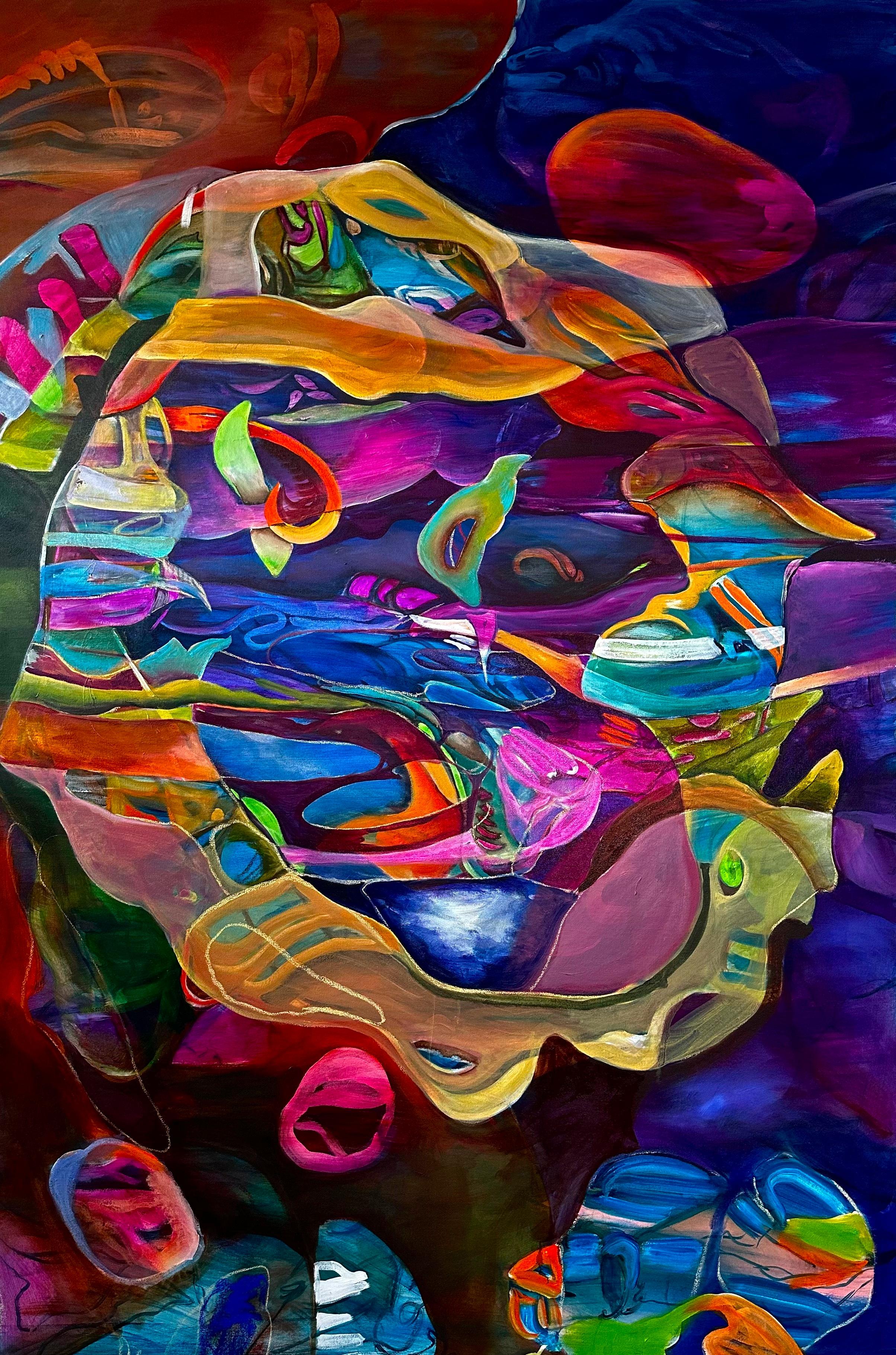Portal V - Painting by Janice Freeman