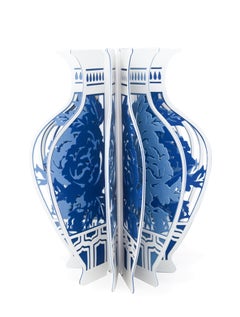 "Sometsuke Book Vase", Contemporary, Porcelain, Mixed Media, Sculpture