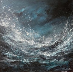 Orchestre océanique, peinture, acrylique sur toile