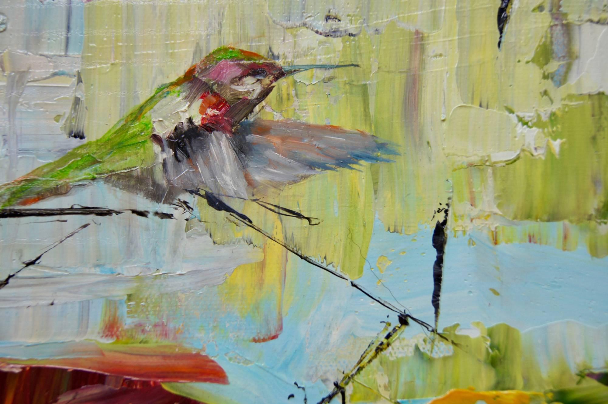 abstract wildlife paintings