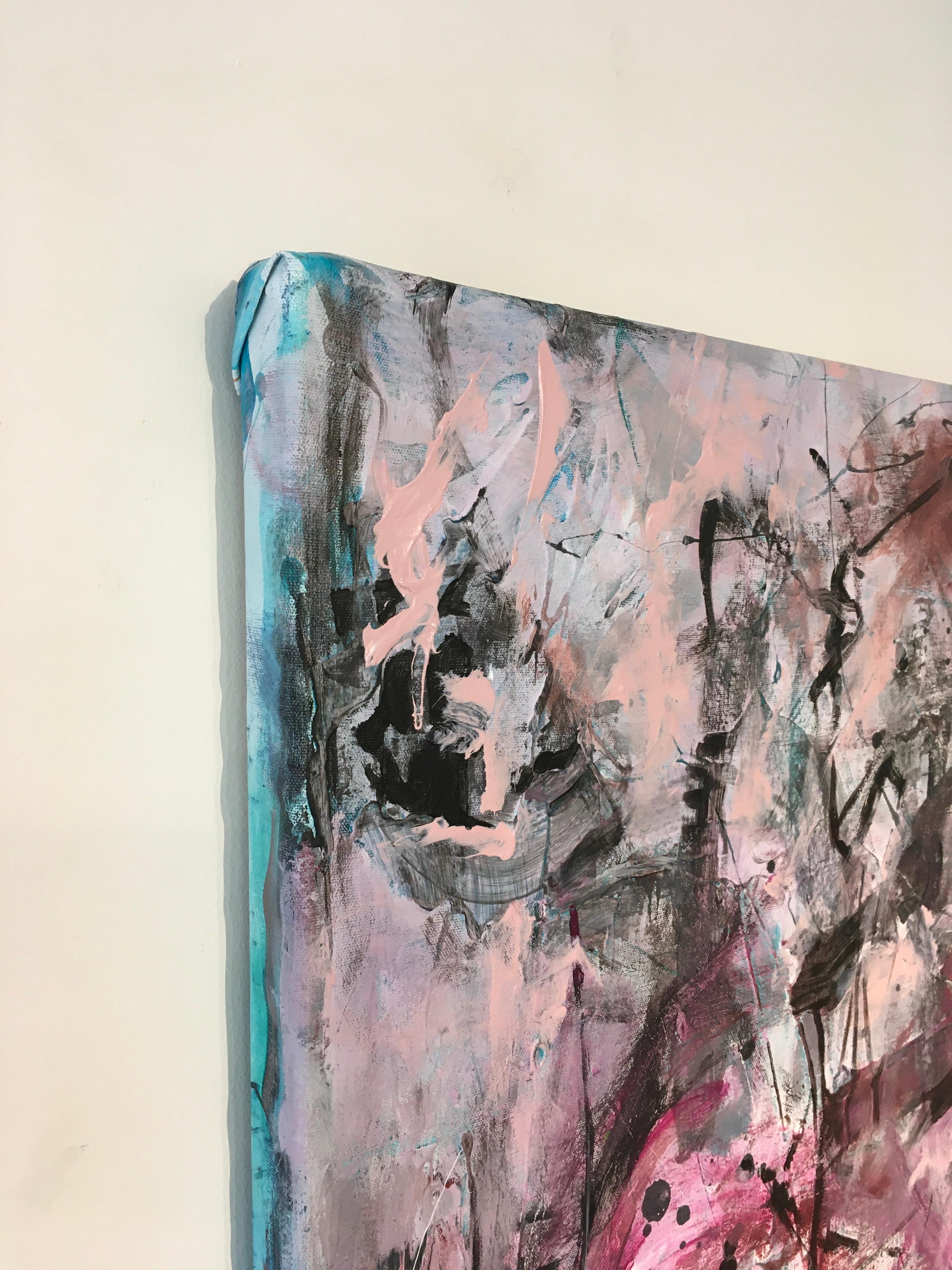 'En Dedans En Dehor' by Janice Tayler, Mixed Media Painting For Sale 6