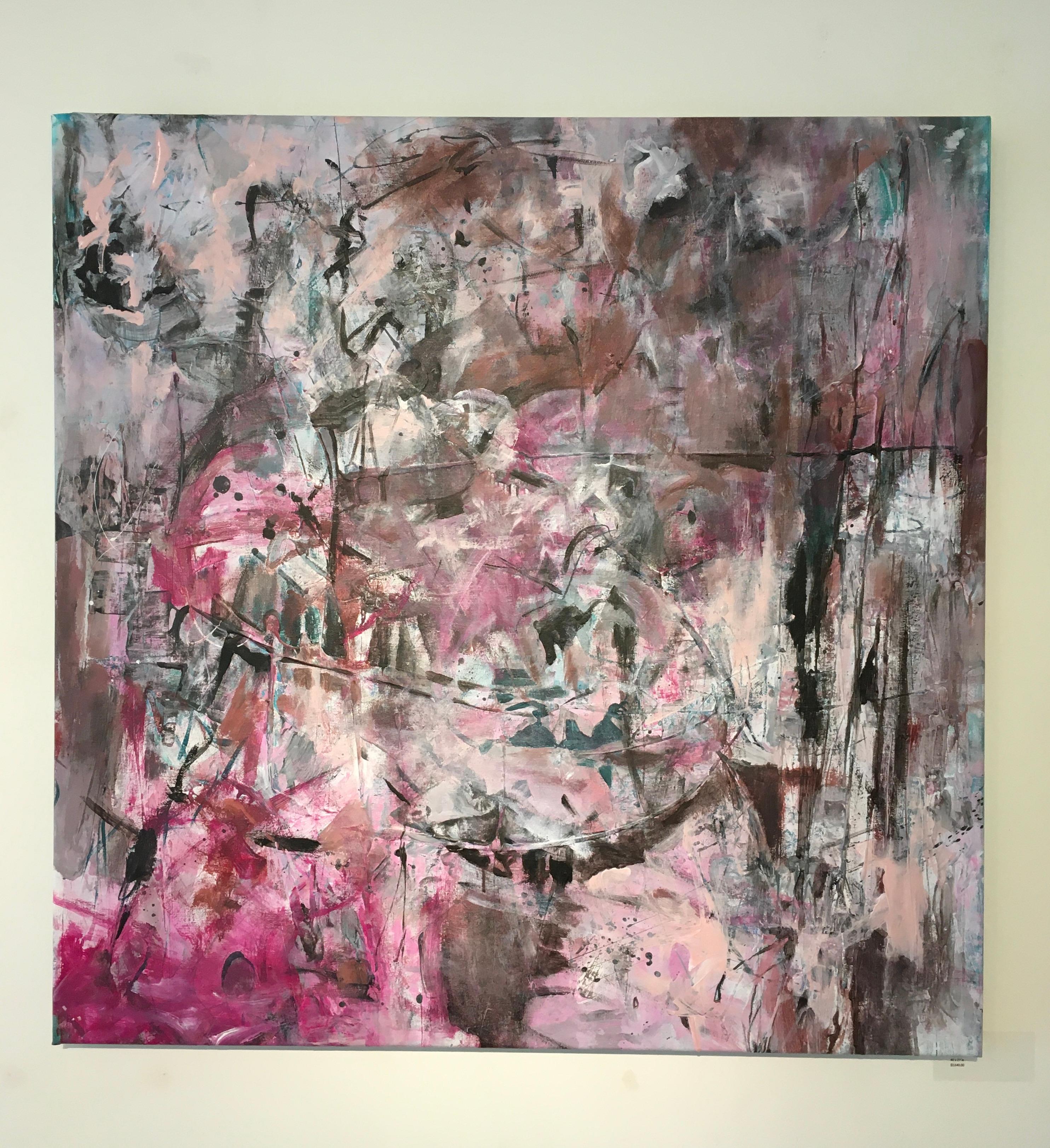 'En Dedans En Dehor' by Janice Tayler, Mixed Media Painting