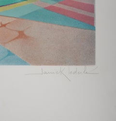 Maternité - Lithographie originale signée