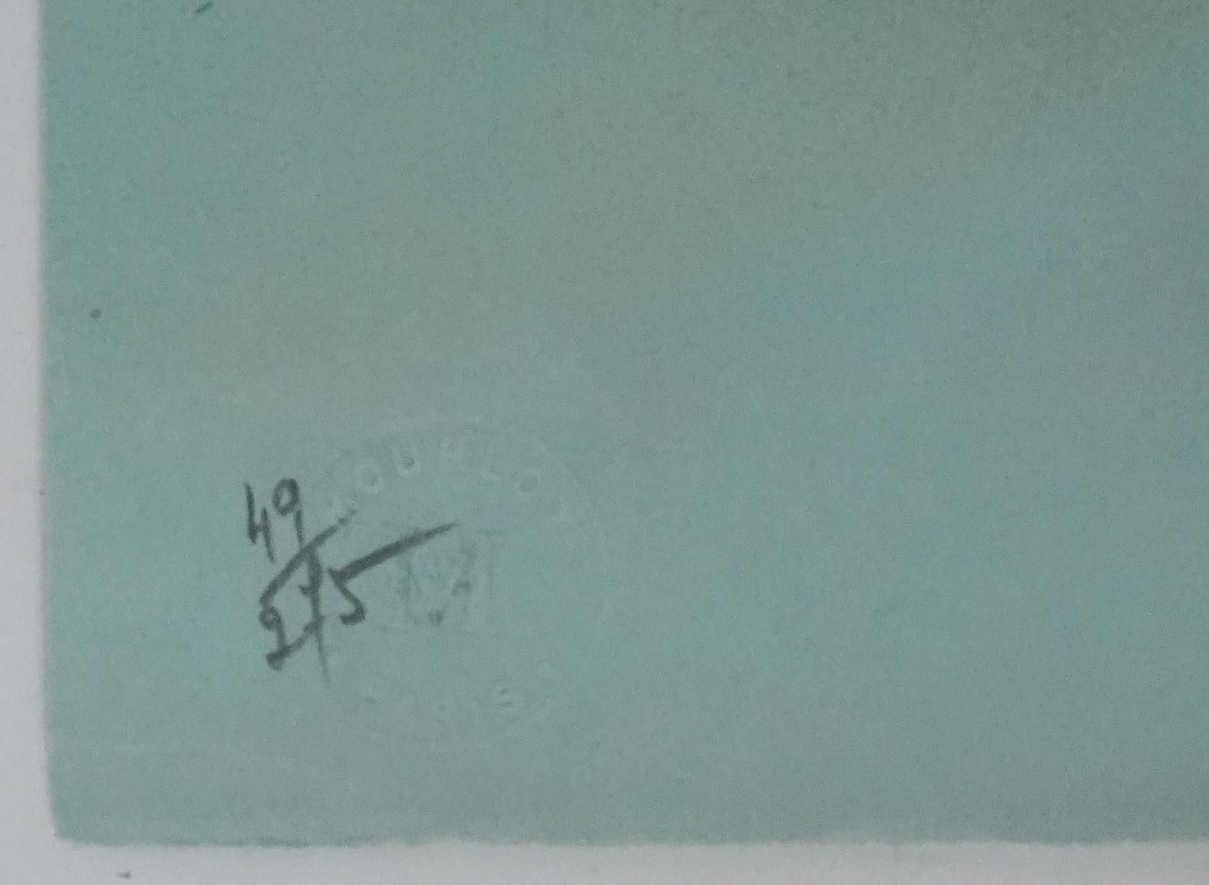 The Seamstresses - Original Handsigned Lithograph For Sale 2