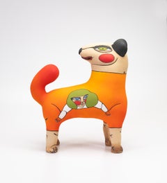 Contemporary Figurative Ceramic Sculpture, Ceramic, 23 x 20.5 x 10, Myronova