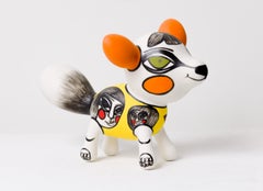 "With Love", scultura figurativa contemporanea e giocosa, gres porcellanato
