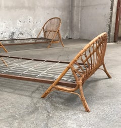 Janine Abraham and Dick Jan Rol Pair of Daybed