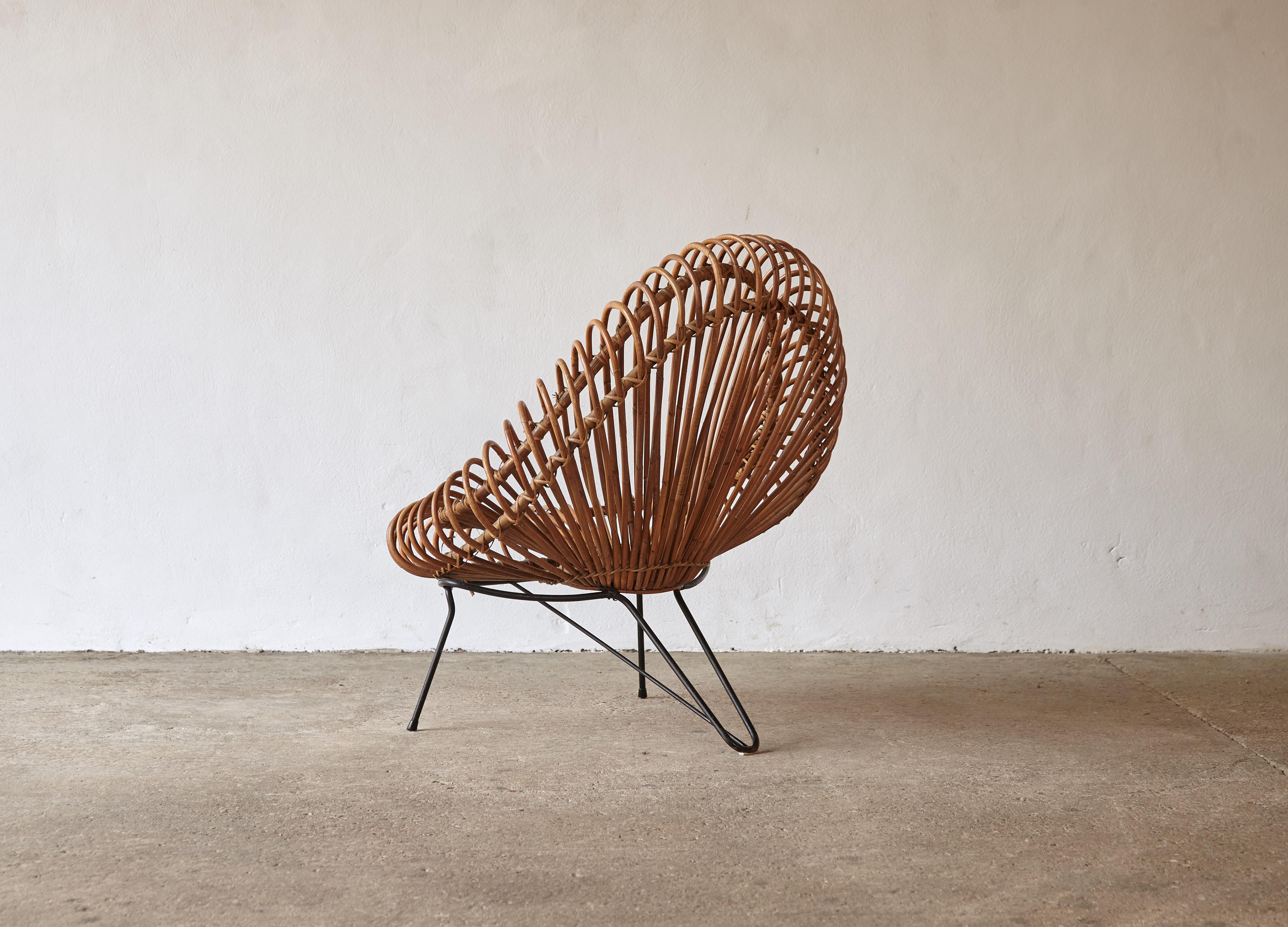 Janine Abraham & Dirk Jan Rol Chair for Rougier, France, 1950s For Sale 3