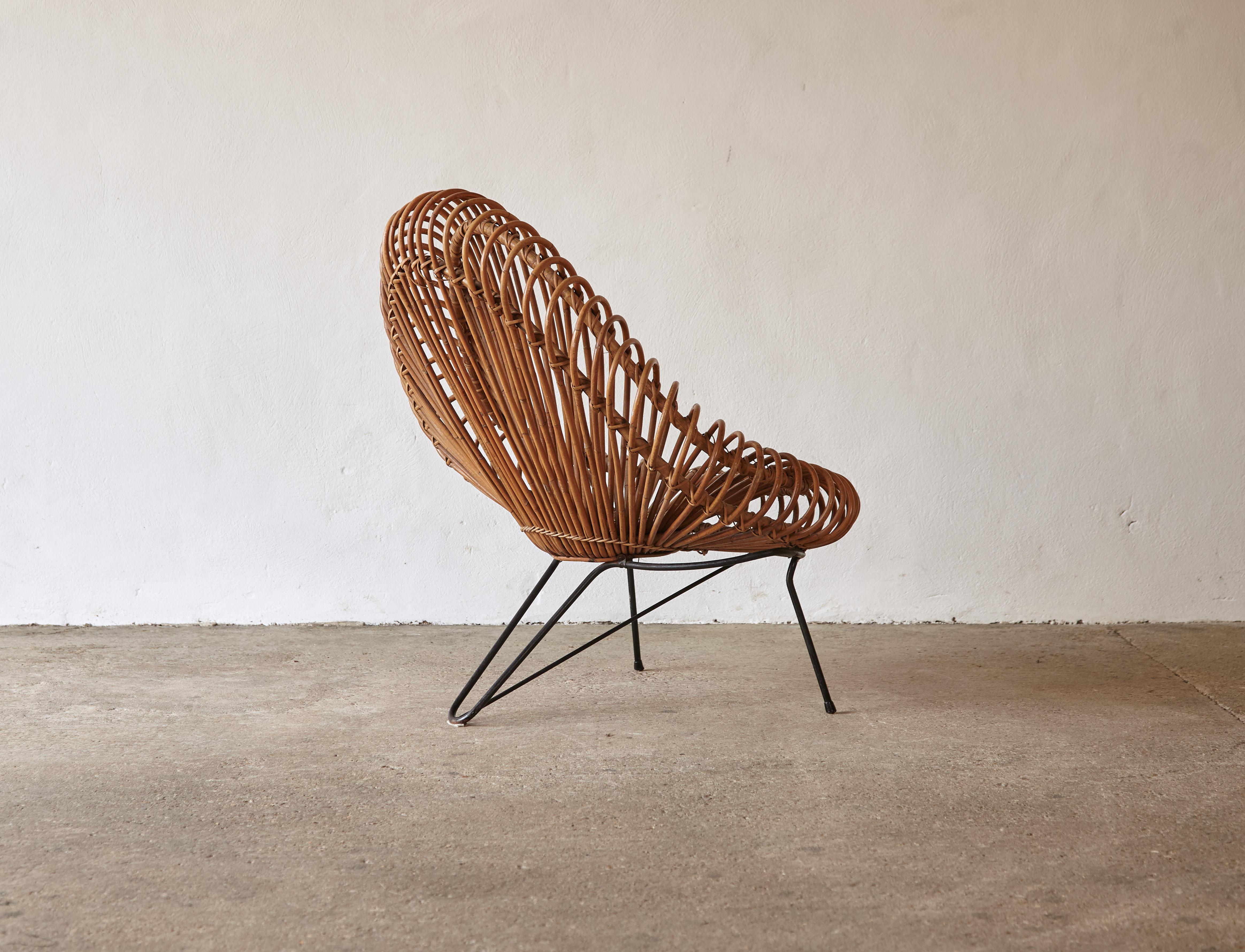 Janine Abraham & Dirk Jan Rol Chair for Rougier, France, 1950s For Sale 7