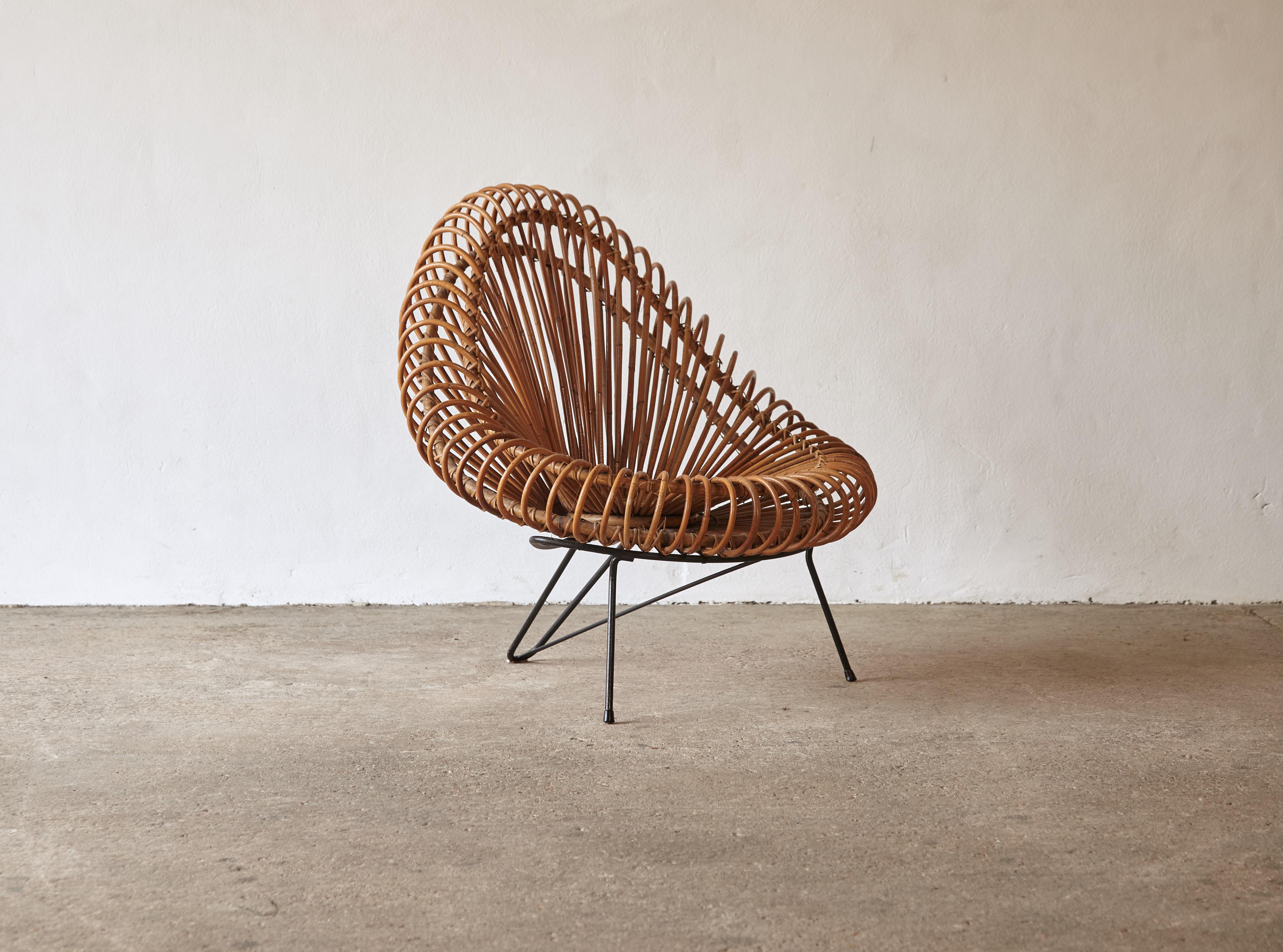 Janine Abraham & Dirk Jan Rol Chair for Rougier, France, 1950s For Sale 9