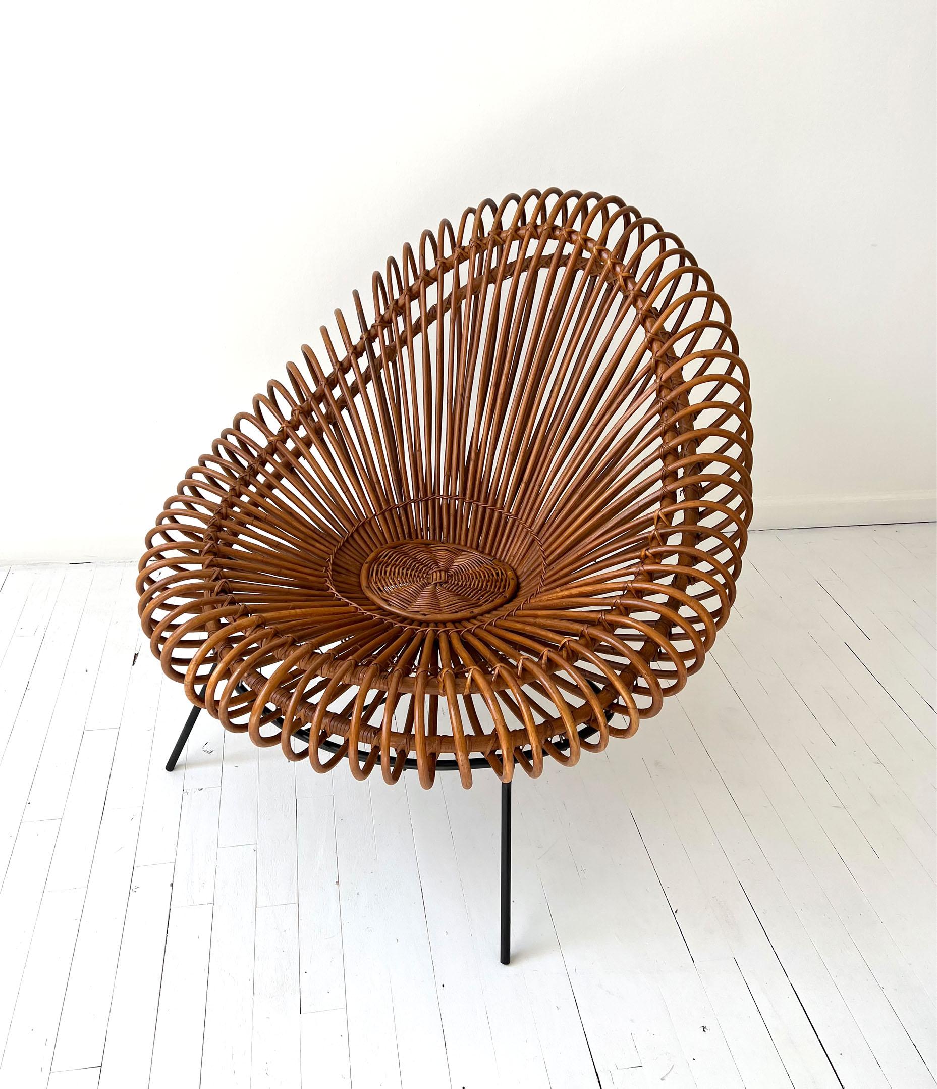 Mid-Century Modern Janine Abraham & Dirk Jan Rol Chair for Rougier, France, 1950s