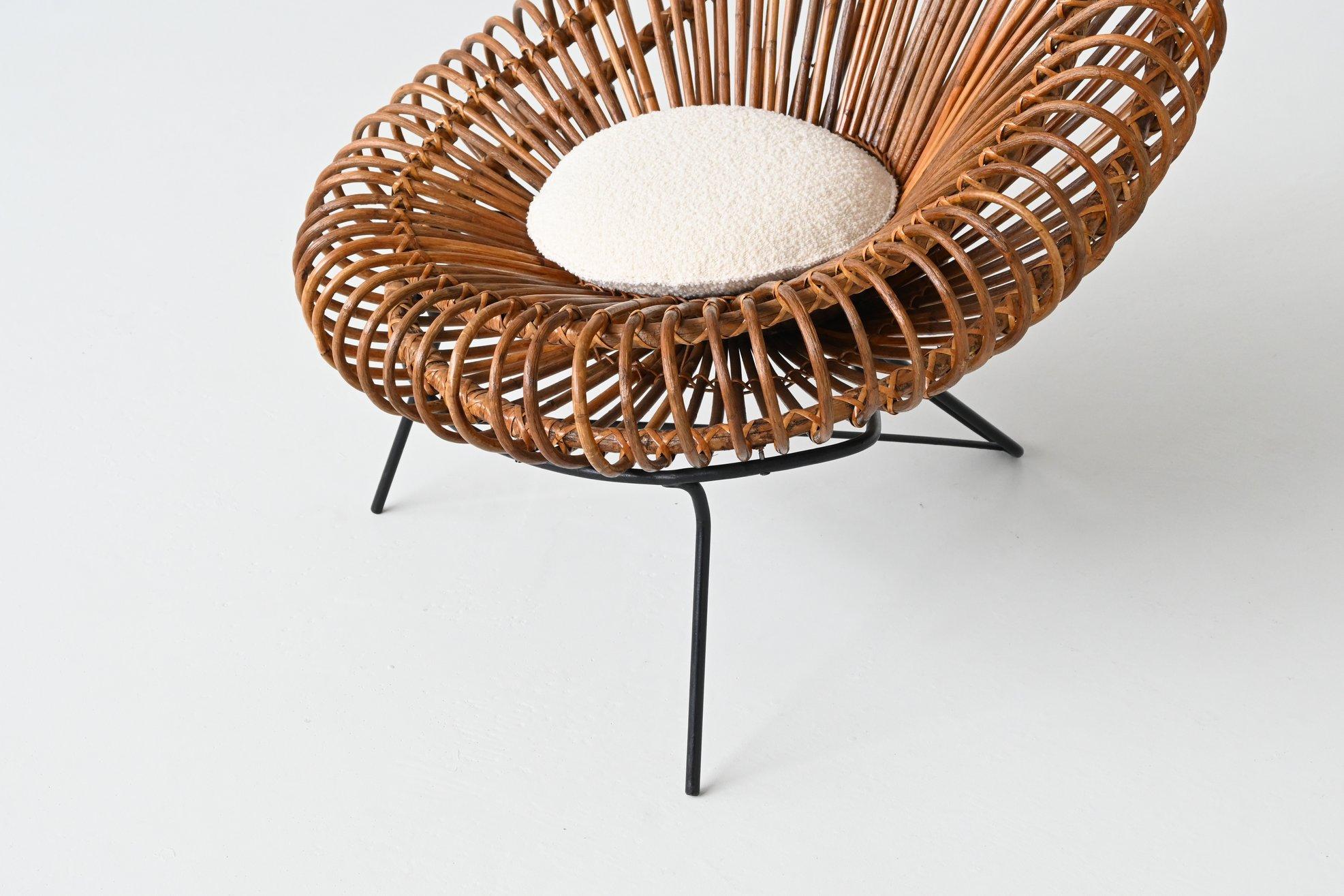 Janine Abraham & Dirk Jan Rol lounge chair Rougier France 1950 2
