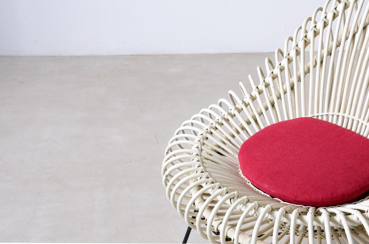 Janine Abraham & Dirk Jan Rol  Prächtiges Sesselpaar (Rattan) im Angebot