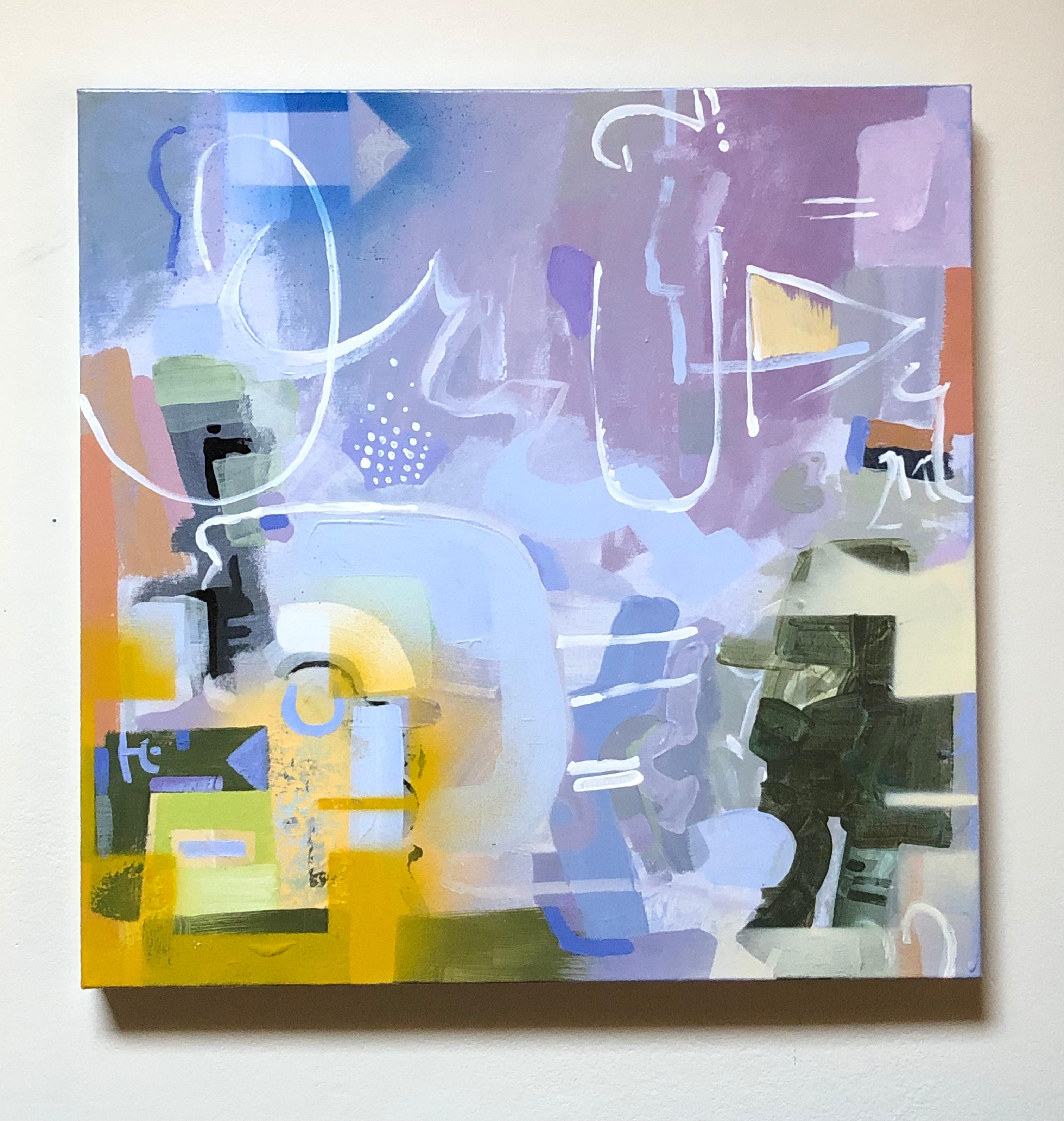 Fragranza - Painting Astratto di Janine Etherington
