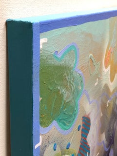 Night Flight, Abstract Painting