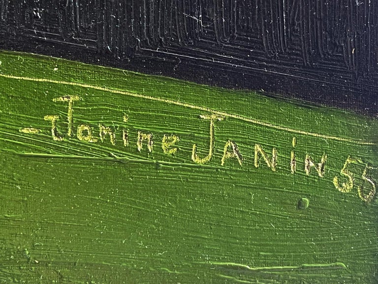 Janine Janin Portrait of Jean Claude Forhenbach, 1955, provenance