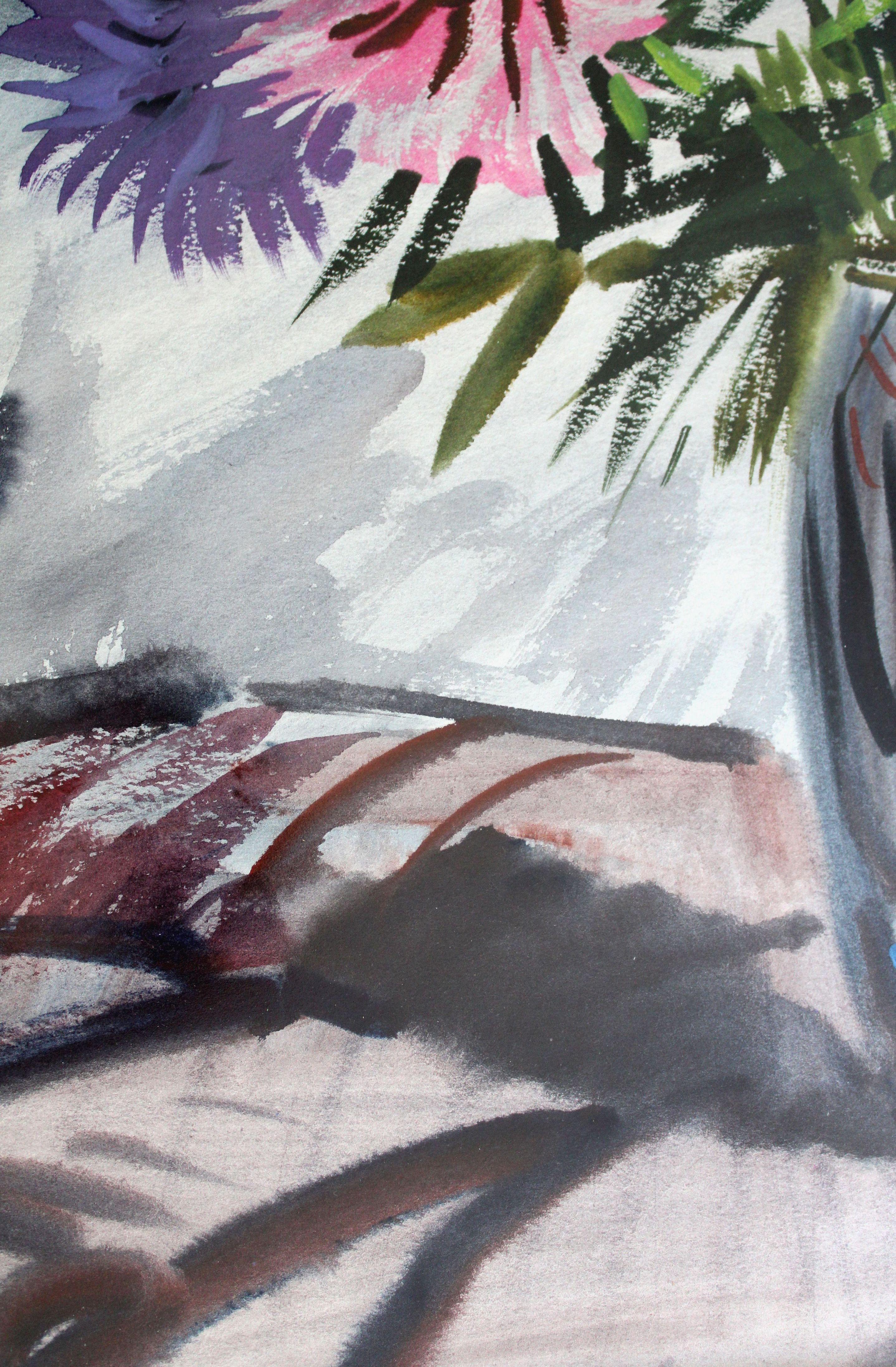 Fiori di aster

Carta, acquerello. 71x56,5 cm 1977.


