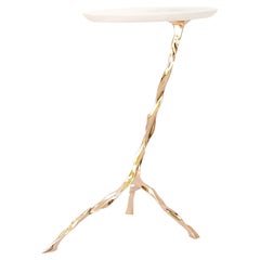 Janis Drink Table with Onyx Top by Fakasaka Design