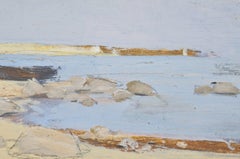 Seaside. 1969. Öl auf Leinwand. 30x50 cm