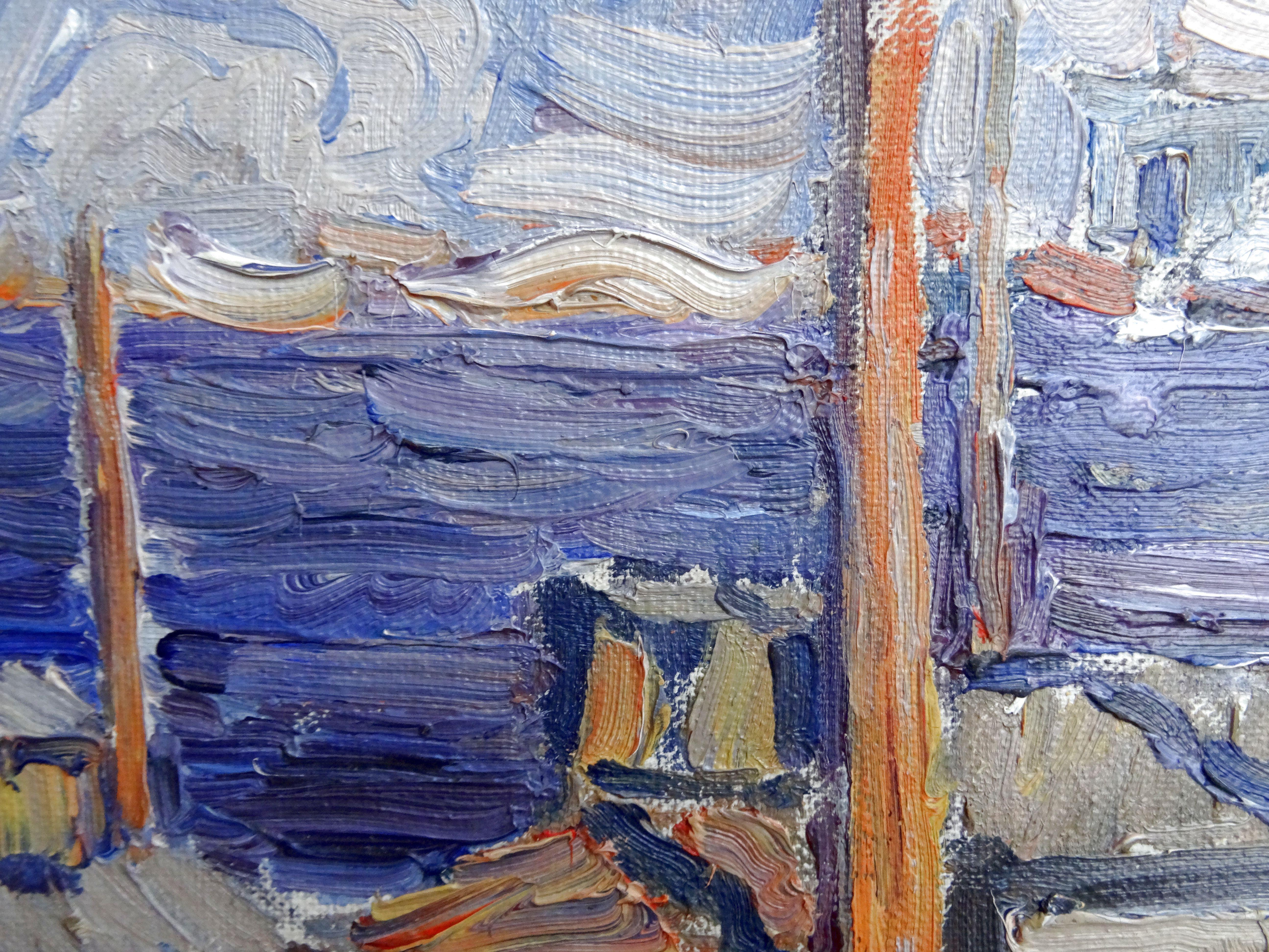 Janis Pupols (1886 - 1956)

Diplomato nello Studio di Paesaggio di V. Purvitis presso l'Accademia d'Arte della Lettonia (1927).

Partecipò a mostre dal 1925.

L'artista ha dipinto paesaggi in diversi periodi dell'anno e in diverse atmosfere. Ha