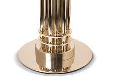 Janis Table Lamp in Gold-Plated and Brass