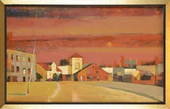 The waterfront. 1990, oil on canvas, 53x85 cm