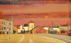 The waterfront. 1990, oil on canvas, 53x85 cm