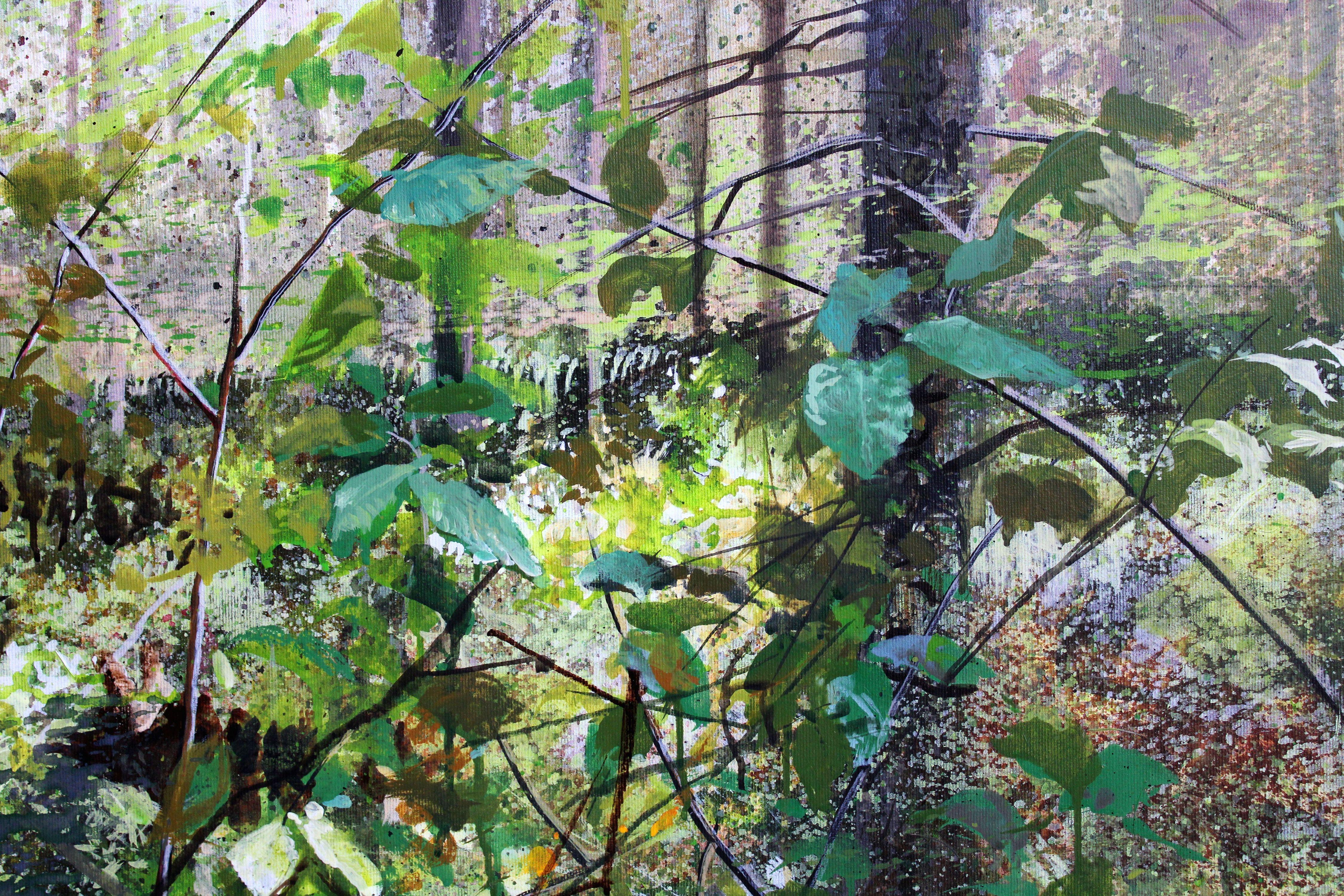 On the forest trail. 2023., Leinwand, Acryl, 90x120 cm (Realismus), Painting, von Janis Zingitis