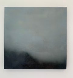 Janise Yntema, Chamonix, Encaustic on Panel, 2017