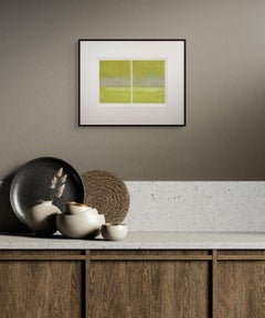 Celedon Mist (Abstract painting)