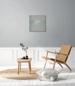 Bleu cristallin (peinture abstraite)